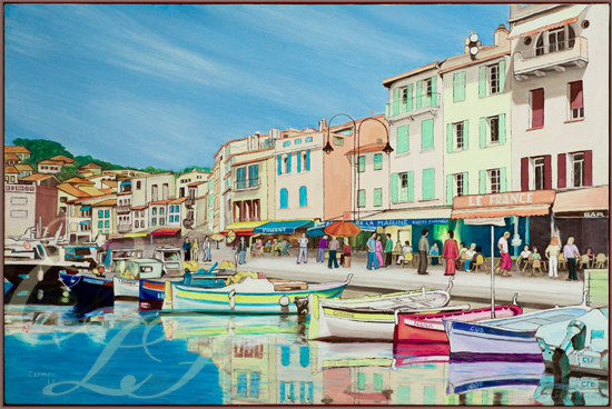 Matin d'avril à Cassis